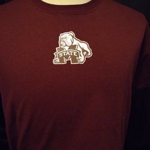 MISSISSIPPI STATE BULLDOGS Men's Short Sleeve NCAA Brand Tee (NWT) XL 46-48